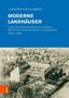 Titel: "MODERNE LANDHÄUSER". Autor: Christoph Schlemmer. Historische Luftaufnahme eines Dorfes mit Landhäusern., Buch