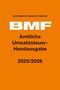 : Amtliche Umsatzsteuer-Handausgabe 2025/2026, Buch