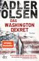 Jussi Adler-Olsen: Das Washington-Dekret, Buch