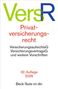 "Buchtitel: Versicherungsrecht, Privatrecht, 32. Auflage 2026, Beck-Texte im dtv. Grünes und blaues Logo oben."