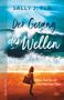 „Der Gesang der Wellen“, „Meine Familie, ich und mein neues Leben“. Ein Kind steht am Strand, Wellen im Hintergrund., Buch