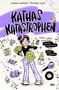 "KATHAS KATASTROPHEN. Chaoskröte. Mein Leben zwischen Partyschwarm und App-Alarm. Illustration: Mädchen mit Alltagsgegenständen.", Buch