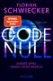 "SPIEGEL Bestseller-Autor, Florian Schwiecker, Thriller: CODE NULL. Dieses Spiel kennt keine Regeln. Knaur-Logo. Blaue Grafik.", Buch
