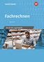 Das Cover des Lehrbuchs „Fachrechnen“ zeigt einen Mann beim Arbeiten am Laptop in einem Lager., Buch