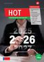 "HOT: Unterrichtsrelevante Änderungen 2026" steht auf einem roten Banner. Eine Hand zeigt auf "2026"., Buch