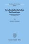Hartmut G. Grossmann: Gesellschafterdarlehen bei Insolvenz., Buch
