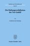 Gerald Derwisch-Ottenberg: Die Haftungsverhältnisse der Vor-GmbH., Buch