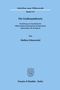 Schriften zum Völkerrecht, Band 112: Die Großraumtheorie von Mathias Schmoeckel, mit Verlagshinweis unten.