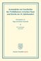 Hugo Von Kremer-Auenrode: Actenstücke zur Geschichte des Verhältnisses zwischen Staat und Kirche im 19. Jahrhundert., Buch