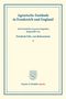 Erwin Nasse: Agrarische Zustände in Frankreich und England., Buch