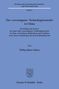 Philip Julian Lüßem: Der "erzwungene" Technologietransfer in China, Buch, Buch