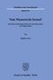 Sophia Loers: Vom Wasserrecht lernen?, Buch