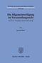 Text: "Die Allgemeinverfügung im Versammlungsrecht" von Gerrit Fritz Wust. Unten ist ein Logo. Verlag: Duncker & Humblot, Berlin., Buch