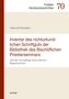 "Inventar des nichturkundlichen Schriftguts der Bibliothek des Bischöflichen Priesterseminars" von Albrecht Brendler., Buch