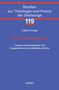"Studien zur Theologie und Praxis der Seelsorge 119. Lukas Grangl. Wie Kirche entscheidet. Echter." Auf blauem Hintergrund., Buch