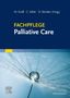 Oben stehen die Namen M. Groß, C. Keller, D. Steinker. Darunter der Titel "Fachpflege Palliative Care". Ein Wassertropfen auf einer Pflanze., Buch