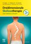 „Dreidimensionale Skoliosetherapie nach Katharina Schroth“. Eine weibliche Rückansicht mit Wirbelsäule., Buch