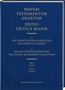 : ECM I.1/3 Matthäusevangelium. Studien, Buch