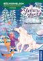 „Bücherhelden Adventskalender 1. Klasse“ und „Sternenschweif – Die Zaubermusik“. Illustration: Einhorn im Winterwald., Buch