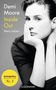 Texte: "Demi Moore Inside Out Mein Leben", "New York Times Bestseller Nr. 1", "GOLDMANN". Schwarz-Weiß-Foto einer Frau., Buch