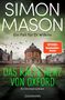 "SPIEGEL Bestseller-Autor," im Hintergrund ein historisches Gebäude von Oxford, dramatischer Himmel., Buch