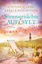 „Sommernächte auf Sylt“. Sonnenuntergang am Strand mit Liegestuhl, Leuchtturm und Picknick auf einer Decke., Buch