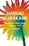 HARUKI MURAKAMI, WENN DER WIND SINGT, PINBALL 1973, ZWEI ROMANE. Farbige Illustration eines stilisierten Pusteblume., Buch
