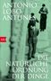 António Lobo Antunes: Die natürliche Ordnung der Dinge, Buch