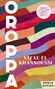 "OROPPA" und "SAFAE EL KHANNOUSSI" auf buntem, wellenartigem Hintergrund. Unten steht "ROMAN HANSER"., Buch