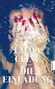Texte: "Emma Cline", "Roman", "Die Einladung", "Hanser". Frau mit roten Nägeln hält Hände vor dem Gesicht unter Wasser.