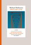 Michael Hofmann, Pferd und Lerche, Gedichte. Zweisprachige Ausgabe, übersetzt von Marcel Beyer und Jan Wagner. Cover: orangene Straßenlaternen vor blauem Himmel in perspektivischer Anordnung, mit orangefarbenem Streifen links.