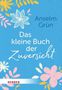 "Anselm Grün - Das kleine Buch der Zuversicht". Florale Illustrationen auf blauem Hintergrund. "HERDER" unten links., Buch