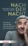 "NACH DER NACHT" oben. Darunter Namen der Autoren. Links: "Holocaustüberlebende über die Zukunft der Demokratie". Ein älterer Mann.