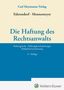 Die Haftung des Rechtsanwalts, Buch
