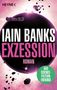 IAIN BANKS, EXZESSION, ROMAN, DAS SCIENCE-FICTION-EREIGNIS. Science-Fiction-Landschaft mit Planeten und Raumschiff., Buch