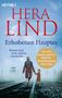 "Hera Lind Erhobenen Hauptes. Roman nach einer wahren Geschichte. Frau und Kind gehen Hand in Hand auf Gleisen."
