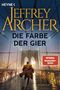 Jeffrey Archer: Die Farbe der Gier, Buch