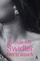 Texte: "Nicole und Uli Swidler Herzrausch", "Roman". Schwarz-Weiß-Foto von Frau mit Ohrring, schulterlanges Haar., Buch