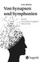 „Von Synapsen und Symphonien. Musik neuropsychologisch betrachtet“, schwarzes Profil, Noten fließen heraus., Buch