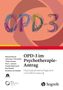 "OPD-3 im Psychotherapie-Antrag. Psychodynamische Diagnostik und Fallformulierung." Bunte, verschlungene Schrift., Buch