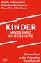 Drei Autoren oben, Titel "KINDER MINDERHEIT OHNE SCHUTZ" in der Mitte, darunter Text "Aufwachsen in der alternden Gesellschaft"., Buch