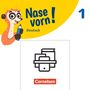: Nase vorn! 1. Schuljahr -Basiskompetenzen Deutsch Erstlesen - Erstlesen - Übungshefte - Silbenschwingen, Silbe, Wort und Satz - 3 Übungshefte im Paket mit Lösungen, Buch