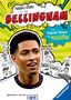 "Fußball-Stars: Alles über Bellingham. Vom Fußball-Talent zum Megastar." Collage mit einer Person in Fußballtrikot., Buch