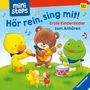 Volksgut: ministeps: Hör rein, sing mit! Erste Kinderlieder zum Anhören., Buch