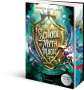Jennifer Alice Jager: School of Myth & Magic, Band 2: Der Fluch der Meere (Limitierte Auflage mit Farbschnitt), Buch