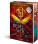 Kristen Ciccarelli: Rebel Witch. Der rote Nachtfalter, Band 2 (Knisternde New-Adult-Romantasy | Limitierte Auflage mit Farbschnitt), Buch