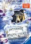 „Internat der bösen Tiere. Die Entscheidung.“ Autorin: Gina Mayer. Wolf schaut durch Mauer. Summende Insekten und Eiszapfen., Buch