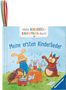 Mein Knuddel-Knautsch-Buch: Meine ersten Kinderlieder; weiches Stoffbuch, waschbares Badebuch, Babyspielzeug ab 6 Monate, Buch