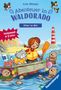 "Abenteuer in Waldorado: Otter in Not" steht über einer Illustration mit Mädchen, Tier und Rettungsaktion im Wasser., Buch