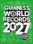 GUINNESS WORLD RECORDS 2027, Tausende brandneue Rekorde. Illustration auf grünem Hintergrund mit verschiedenen Skizzen.